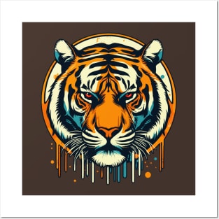 TIGER-Roar in Color Posters and Art